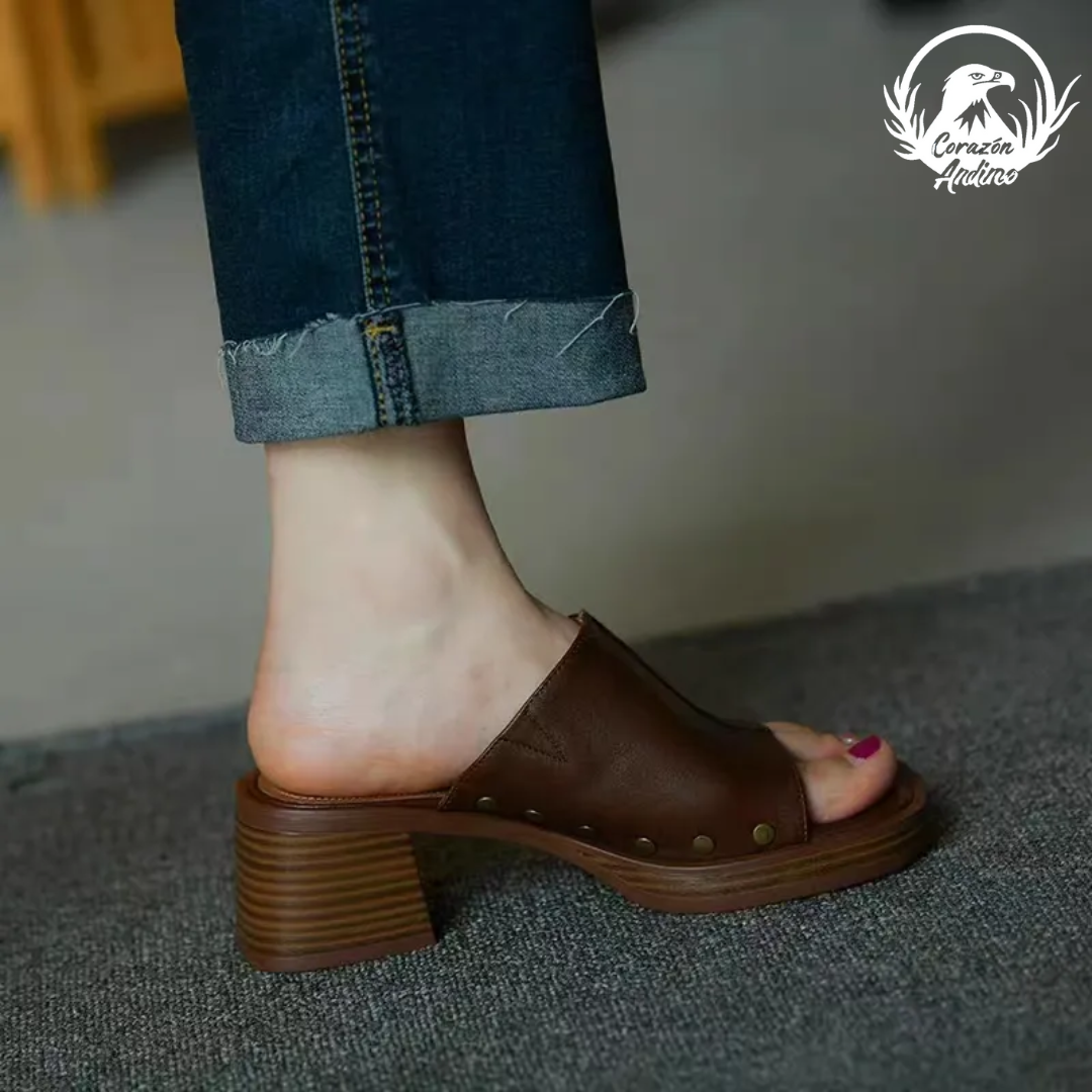 SANDALIAS DE CUERO RENATA™ | EDICIÓN LIMITADA PREMIUM